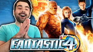 FANTASTIC FOUR (2005) MOVIE REACTION FIRST TIME WATCHING!