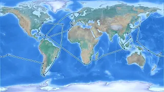 Sailing Route: One Ocean Expedition - a circumnavigation by Statsraad Lehmkuhl