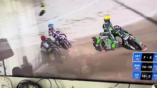 Patrick Hansen crash 26.08.22 Ostrow vs Row Rybnik