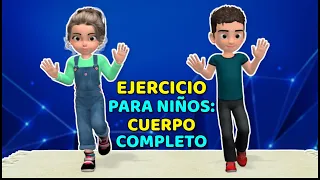 EJERCICIOS DE CUERPO COMPLETO DE 10 MINUTOS PARA NIÑOS EN CASA