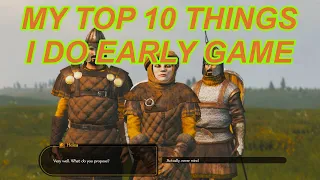 Bannerlord Top 10 Things I Do Early Game | Flesson19