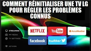 Comment réinitialiser une télé LG pour résoudre les problèmes