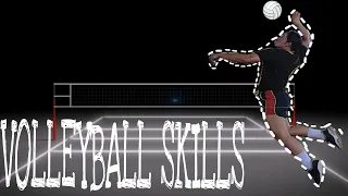 SIX BASIC SKILLS IN VOLLEYBALL 🏐