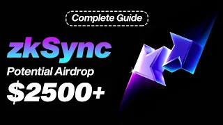 zkSync Airdrop Complete Guide - Biggest Crypto Airdrops Of 2023 ( MUST WATCH )