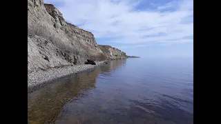 Судак с берега на Волгоградском водохранилище.