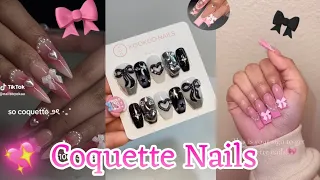 🎀 TOP 15 COQUETTE NAILS IDEAS 💅🏻💗 ИДЕИ МАРИКЮРА С БАНТИКОМ ✨