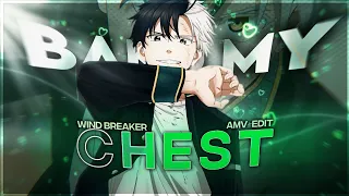 Wind Breaker💨- BANG MY CHEST[AMV/Edit] | Alight Motion 📱