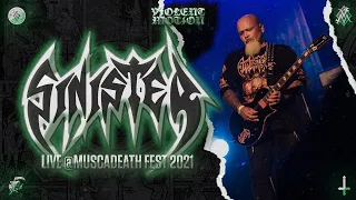 SINISTER - LIVE @MUSCADEATH FEST 2021 - VALLET - 4K - [FULL SET - MULTI CAM] 02/10/21