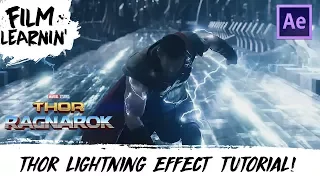 Thor Ragnarok Lightning After Effects Tutorial! | Film Learnin