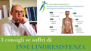 3 consigli utili per eliminare l'insulinoresistenza