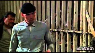 Brubaker (1980) M/m prison whipping scene