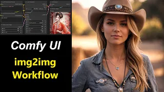 ComfyUI 13 img2img Workflow (free download)