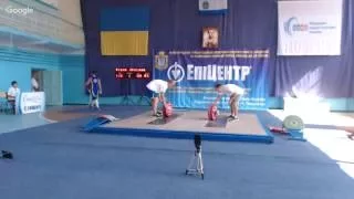 Чемпіонат України з важкої атлетики серед молоді до 23 років. 3 день, В/к 85 кг