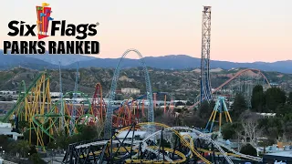 All Six Flags Parks Ranked