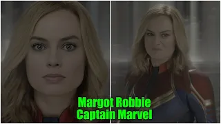 Margot Robbie as Captain Marvel [DeepFake]