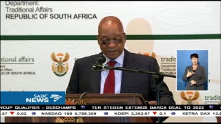 Traditional leaders have an important role to play in promoting unity: Zuma