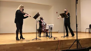 Jamison Ensemble - Alfred Schnittke String Trio Excerpt