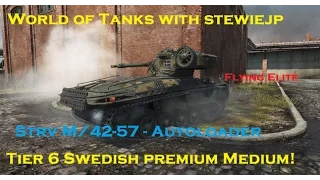 World of Tanks Strv M/42-57 Tier 6 Swedish Premium Tank