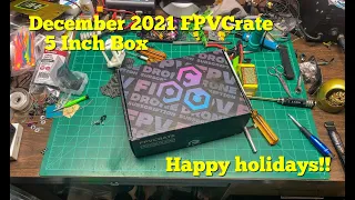 December 2021 FPVCrate 5 Inch Box | Happy holidays!!