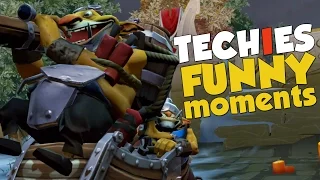 DotA 2 Techies Funny Moments - Explosive Giggles Galore!