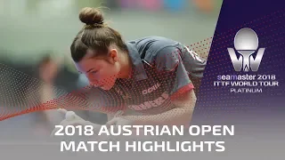 Karoline Mischek vs Ng Wing Nam | 2018 ITTF Austrian Open Highlights (Pre)