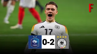 France vs Germany 0-2 All Goals & Extended Highlights
