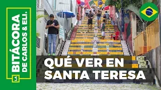 Santa Teresa (Bondinho Gratis y Escaleras de Selarón)  👉 Qué hacer en Rio de Janeiro 4