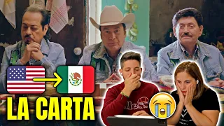 🇪🇸 ESPAÑOLES REACCIONAN a LOS TIGRES DEL NORTE La Carta 🇲🇽 **BASADO EN HECHO REALES**