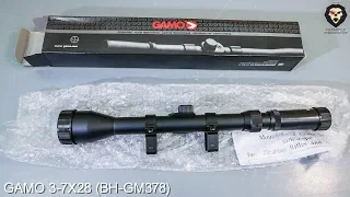 Оптический прицел Gamo 3-7x28 (BH-GM378) видео обзор