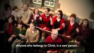 Everything is New  2 Corinthians 5:17  with Sign Language BSL