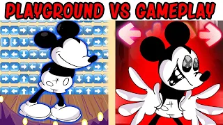 FNF Character Test | Gameplay VS Playground | Mickey Mouse The Last Show | Wednesday Infidelity