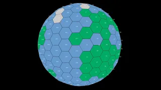 Sphere Made Completly Out of Hexagons [Mathematically imposible]