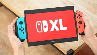 This is the NINTENDO SWITCH XL 😐