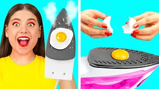 Hacks D'œufs Simples Défi de Cuisine | Défis Alimentaires Amusants par BooGaGa