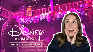 I WENT TO THE DISNEY ANIMATION IMMERSIVE EXPERIENCE | Review