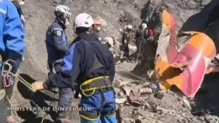 Аварія Germanwings: нові кадри з місця падіння