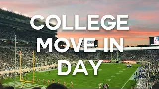 Move In Day & Dorm Tour - Michigan State University