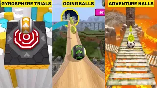GyroSphere Trials vs Going Balls vs Rollance Adventure Balls, Gyro Balls Gameplay Comparison 005