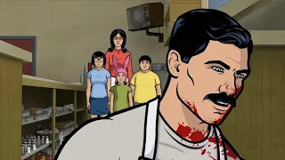 Archer - Bob's Burgers