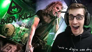 Most Under-Appreciated THRASH METAL Band?!  OVERKILL: "Bring Me The Night" REACTION