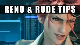 Final Fantasy 7 Remake Reno and Rude boss fight tips How to beat them top of Sector 7 Support Pillar
