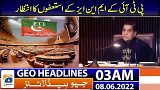 Geo News Headlines Today 03 AM | 8th June 2022