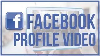 How To Create A Facebook Profile VIDEO - Animated Profile Image