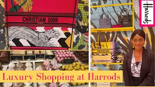 HARRODS STORE VISIT UK - luxury chocolate & loads of food & More |