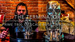 The Terminator Endo 1/2 Scale Bust Prime Unboxing and Comparison with HCG