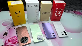 Vivo T3x 5G vs Redmi Note 13 5G vs Realme P1 5G vs Moto G64 5G - Which Should You Buy ?