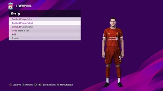 New Option File 99% Complete (PES 2020 PS4)