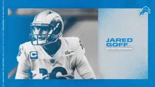 Detroit Lions QB Jared Goff Introduction Press Conference. Welcome to Detroit