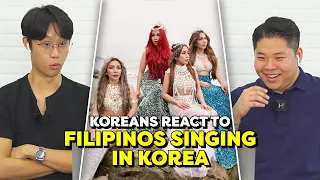 🇰🇷Koreans React to Filipinos in Korean Singing Shows | 4th Impact, Sarah Elio, Sephy Francisco