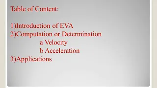 EVA-GPS Based extended velocity and acceleration determination